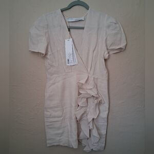IRO Dress Imported EURO 36 Linen Blend NWT  EURO 36